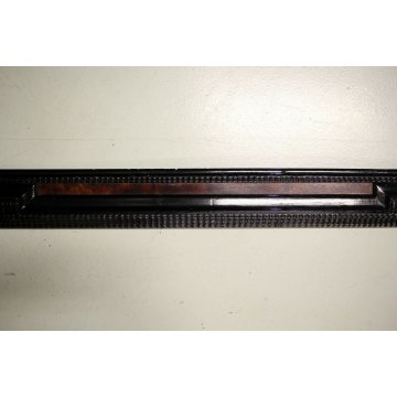 GRANDE ANTICA CORNICE Guilloché LEGNO SCOLPITO EBANIZZATO RADICA 145,5x85,5cm 