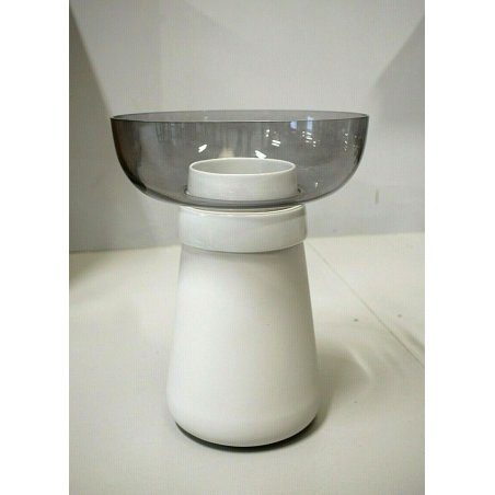 GRANDE VASO DESIGN Rosenthal STUDIO LINE Collana PORCELLANA CRISTALLO FUME