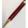 PENNA SFERA Montblanc Meisterstuck CLASSIC BORDEAUX ORO vintage BALLPOINT PEN