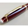PENNA SFERA Montblanc Meisterstuck CLASSIC BORDEAUX ORO vintage BALLPOINT PEN
