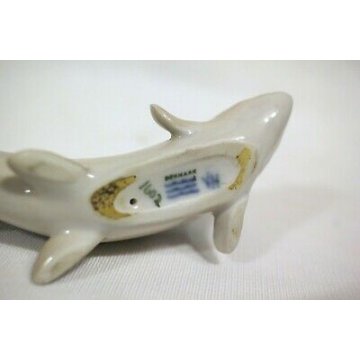 pesce trota ROYAL COPENHAGEN PORCELAIN TROUT 1602 FISH DENMARK Ceramica B&G rara