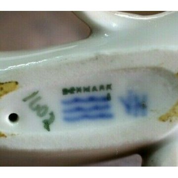 pesce trota ROYAL COPENHAGEN PORCELAIN TROUT 1602 FISH DENMARK Ceramica B&G rara