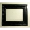 ANTICA CORNICE GUILLOCHE' LEGNO EBANIZZATO 51,5x61cm EPOCA '800