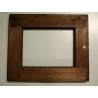 ANTICA CORNICE GUILLOCHE' LEGNO EBANIZZATO 51,5x61cm EPOCA '800