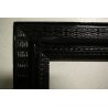 ANTICA CORNICE GUILLOCHE' LEGNO EBANIZZATO 51,5x61cm EPOCA '800