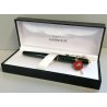 PARKER Sonnet PENNA STILOGRAFICA lacca cinese VERDE NERO ORO FOUNTAIN PEN BOX