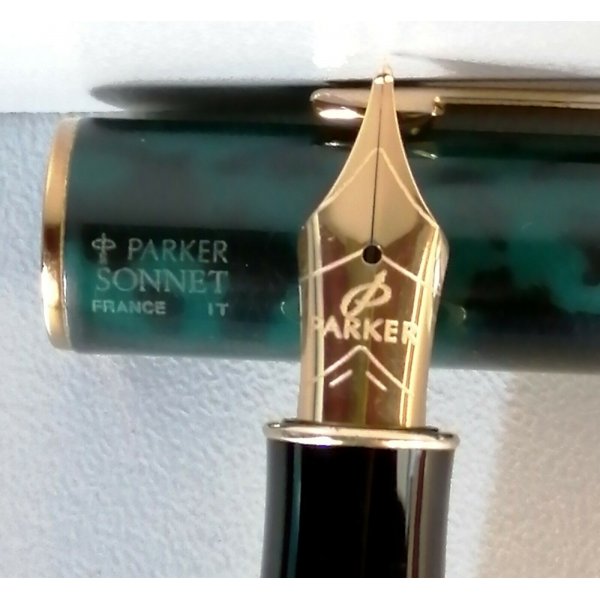Penna Stilografica Parker Sonnet in Lacca Marrone Rifiniture Oro + Scatola  – AUC5691 – Ale Ecommerce Vendo Per Te