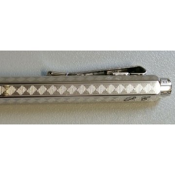 PENNA SFERA ESAGONALE Caran d'Ache CHEVRON illusione ottica BALLPOINT PEN BOX