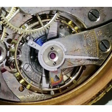 ANTICO OROLOGIO TASCA Longines CAL. 18.79M meccanico ANNI 40 OLD POCKET WATCH