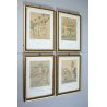 Lotto 4 QUADRI C.Zapelloni DISEGNI PAESAGGIO SCHIZZI MATITA PENNA Craveggia 1956