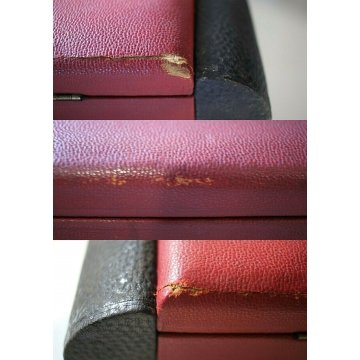 SET CASINO' VINTAGE GIOCO CARTE SCACCHI DAMA POKER ROULETTE MIDCENTURY GAME BOX