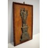 TARGA FREGIO Ignoto Militi BASSORILIEVO SCULTURA BRONZO Altare della Patria ROMA