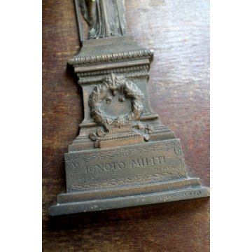 BASSORILIEVO SCULTURA BRONZO FREGIO Ignoto Militi ROMA Altare della Patria TARGA