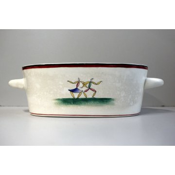 ANTICA CIOTOLA CERAMICA BIANCA RICHARD GINORI S.Cristoforo MILANO Gio Ponti 900