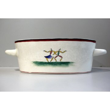 ANTICA CIOTOLA CERAMICA BIANCA RICHARD GINORI S.Cristoforo MILANO Gio Ponti 900