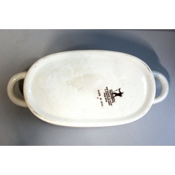 ANTICA CIOTOLA CERAMICA BIANCA RICHARD GINORI S.Cristoforo MILANO Gio Ponti 900