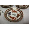 ANTICO SERVIZIO 6pz CAFFE THE porcellana CINA FAMILLE ROSE PESCI GOLDFISH XX sec