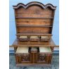 ANTICA PIATTAIA CREDENZA NOVECENTO PIEMONTESE PRIMI 1900 LEGNO BAROCCO DISPENSA 