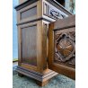 ANTICA PIATTAIA CREDENZA NOVECENTO PIEMONTESE PRIMI 1900 LEGNO BAROCCO DISPENSA 