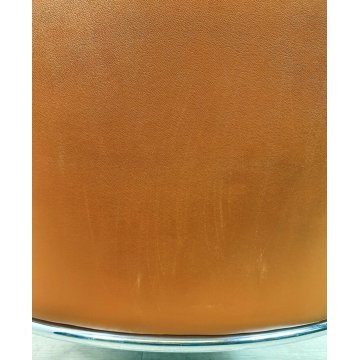 POLTRONA DESIGN CARLO DE CARLI CINOVA mod 915 METALLO CROMATO VINTAGE ANNI 60/70