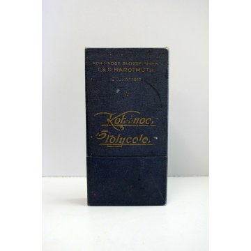 ANTICA SCATOLA PASTELLI KOH-I-NOOR ETUI N°1612 di Carlo Zapelloni MATITE '900 