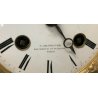 ANTICO OROLOGIO TAVOLO BRONZO DORATO PARIGINA WATCH PITTORE 1800 PENDOLO EPOCA