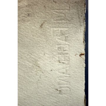 ANTICO ACQUERELLO Guido Gagliardi PAESAGGIO VEDUTA LAGONI ARONA LAGO MAGGIORE 51