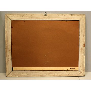 ANTICO ACQUERELLO G.Gagliardi PAESAGGIO VEDUTA COLLINA  ARONA LAGO MAGGIORE