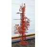 RARO TOTEM SCULTURA Roberto Aloi 1970 FERRO DESIGN OPERA D'ARTE METALLO VILLA 