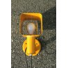 LOTTO N°9 SPOTLIGHT FARETTO PARETE METALLO GIALLO YELLOW  WALL LAMP APPLIQUE '70