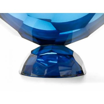 FONTANA ARTE GRANDE VASO CENTROTAVOLA DESIGN ERWIN BURGER VETRO VINTAGE 1950 FX