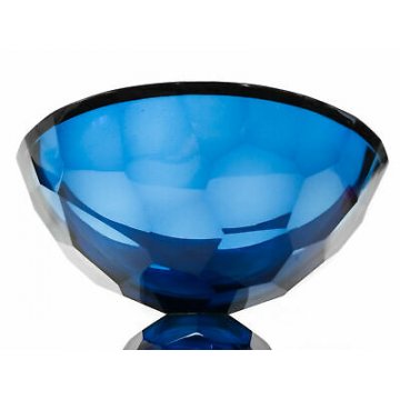 FONTANA ARTE GRANDE VASO CENTROTAVOLA DESIGN ERWIN BURGER VETRO VINTAGE 1950 FX