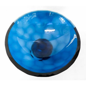 FONTANA ARTE GRANDE VASO CENTROTAVOLA DESIGN ERWIN BURGER VETRO VINTAGE 1950 FX