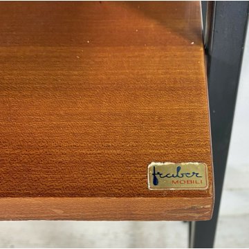 SCRIVANIA DESIGN FRABER MOBILI SCRITTOIO ANNI 50/60 VINTAGE LEGNO 1960 