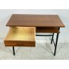SCRIVANIA DESIGN FRABER MOBILI SCRITTOIO ANNI 50/60 VINTAGE LEGNO 1960 