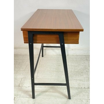 SCRIVANIA DESIGN FRABER MOBILI SCRITTOIO ANNI 50/60 VINTAGE LEGNO 1960 