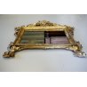 ANTICO SPECCHIO SPECCHIERA CARTAGLORIA CORNICE INTAGLIATA DORATA FOGLIA ORO '700