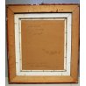ANTICO QUADRO OLIO TELA  Aldo Cairo '75 PAESAGGIO INVERNALE CASE NEVE Pallanza