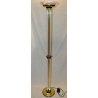 LAMPADA DA TERRA PLEXIGLASS OTTONE anni 60 DESIGN Romeo Rega VINTAGE FLOOR LAMP