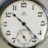 ANTICO OROLOGIO TASCA Omega ARGENTO 800 epoca 900 TASCHINO Old Pocket Watch