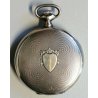 ANTICO OROLOGIO TASCA Omega ARGENTO 800 epoca 900 TASCHINO Old Pocket Watch