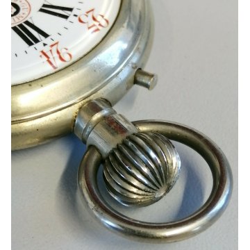ANTICO OROLOGIO TASCA Roskopf GU MI CA SEMPRE 1900 TASCHINO Old Pocket Watch