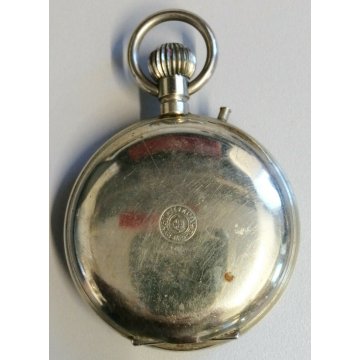 ANTICO OROLOGIO TASCA Roskopf GU MI CA SEMPRE 1900 TASCHINO Old Pocket Watch