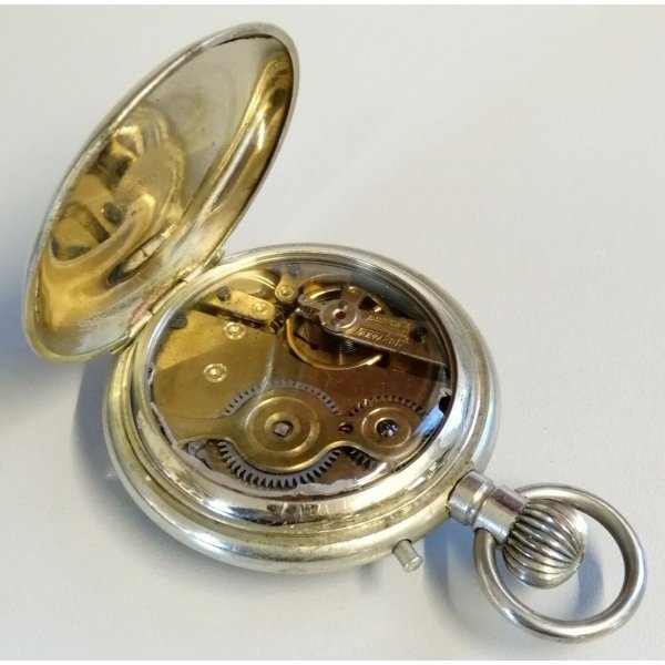 ANTICO OROLOGIO TASCA Roskopf GU MI CA SEMPRE 1900 TASCHINO Old Pocket Watch