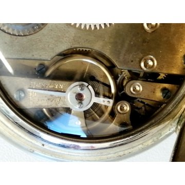 ANTICO OROLOGIO TASCA Roskopf GU MI CA SEMPRE 1900 TASCHINO Old Pocket Watch