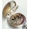 ANTICO OROLOGIO TASCA Longines ARGENTO 800 epoca 900 TASCHINO Old Pocket Watch