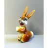 RARO FIGURA CERAMICA CONIGLIO WALT DISNEY ZACCAGNINI  ART DECO POTTERY 1938