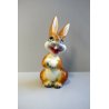 RARO FIGURA CERAMICA CONIGLIO WALT DISNEY ZACCAGNINI  ART DECO POTTERY 1938