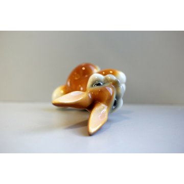RARO FIGURA CERAMICA CONIGLIO WALT DISNEY ZACCAGNINI  ART DECO POTTERY 1938