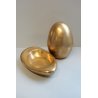  SET FUMO VINTAGE SCULTURA BRONZO ACCENDINO BRASS EGG DISH TRAY BOWL MIDCENTURY